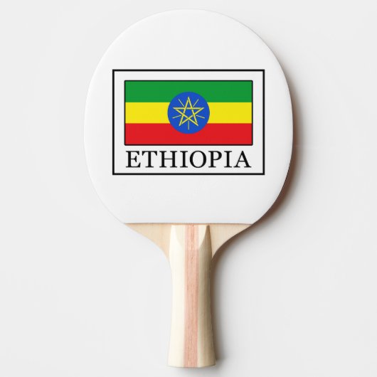 Ethiopia Tafeltennisbatje (Voorkant)