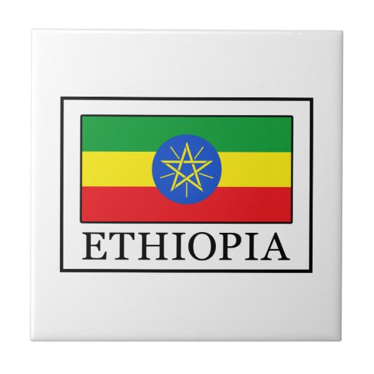 Ethiopia Tegeltje (Voorkant)