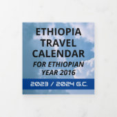 Ethiopia Travel Kit Drieluik Kaart (Cover)