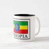 Ethiopia Tweekleurige Koffiemok (Voorkant rechts)