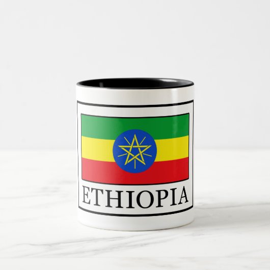 Ethiopia Tweekleurige Koffiemok (Center)
