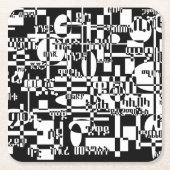 Ethiopian Cities Kartonnen Onderzetters (Voorkant)