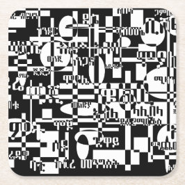 Ethiopian Cities Kartonnen Onderzetters