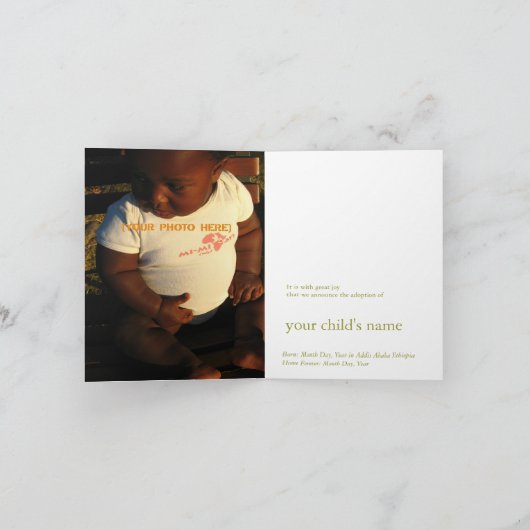 Ethiopian Cross aankondiging (Binnen)