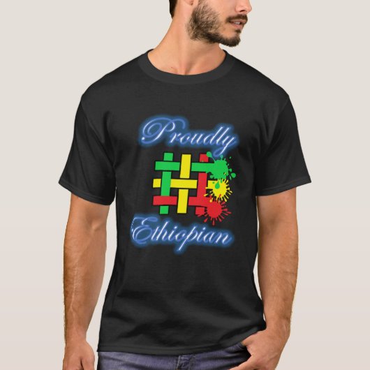 Ethiopian dress clothes t-shirt (Voorkant)