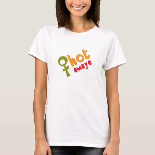 Ethiopian Hot Mama ("Amaye") T-shirt (Voorkant)