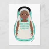Ethiopian Matryoshka Briefkaart (Voorkant)