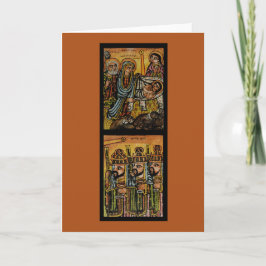 Ethiopian Nativity Icon Kaart