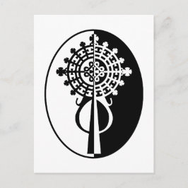 Ethiopian Processional Cross-II Briefkaart