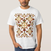 Ethiopian Rootz Meskel Cross T-Shirt (Voorkant)