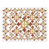 Ethiopian Rootz Meskel Cross Tablecloth Tafelkleed (Voorkant (Horizontaal))