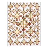Ethiopian Rootz Meskel Cross Tablecloth Tafelkleed (Voorkant)