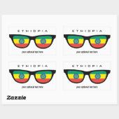 Ethiopian Shades aangepaste stickers (Vel)