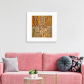 Ethiopian Talisman Art Canvas Afdruk (Insitu (Woonkamer))
