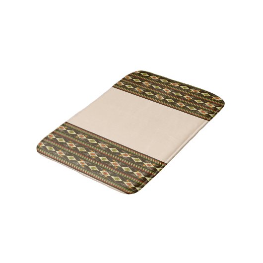 Ethiopian Tebeb Pattern Badmat (Gekanteld)