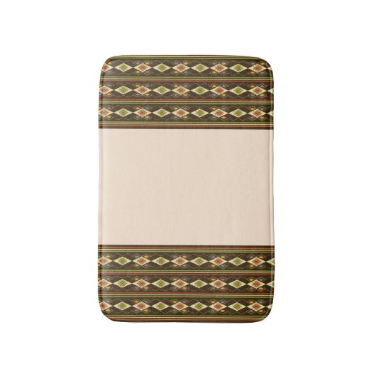 Ethiopian Tebeb Pattern Badmat (Voorkant Verticaal)