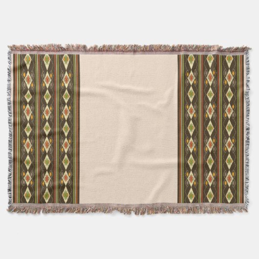 Ethiopian Tebeb Pattern Deken (Voorkant)