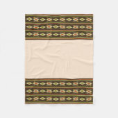 Ethiopian Tebeb Pattern Fleece Deken (Voorkant)