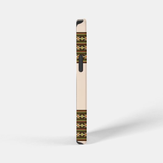 Ethiopian Tebeb Pattern iPhone Hoesje (Rechterkant)