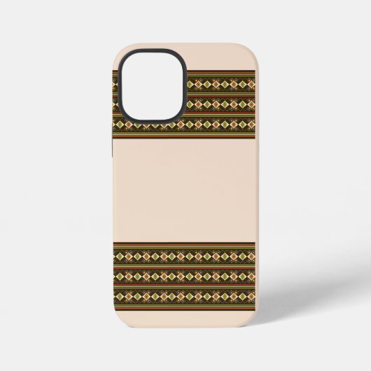 Ethiopian Tebeb Pattern iPhone Hoesje (Achterkant)