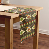 Ethiopian Tebeb Pattern Medium Tafelloper (Voorbeeld)