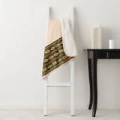 Ethiopian Tebeb Pattern Sherpa Deken (In situ)