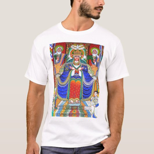 Ethiopian Theotokos T-shirt (Voorkant)
