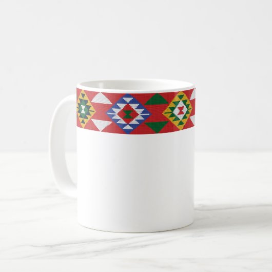 Ethiopian Tilet Koffiemok (Voorkant links)