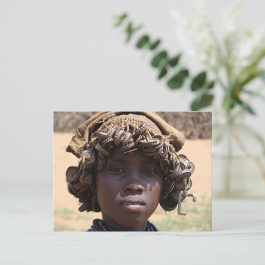 Ethiopië 7 briefkaart (Staand voorkant)