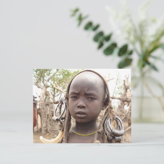 Ethiopië 8 briefkaart (Staand voorkant)