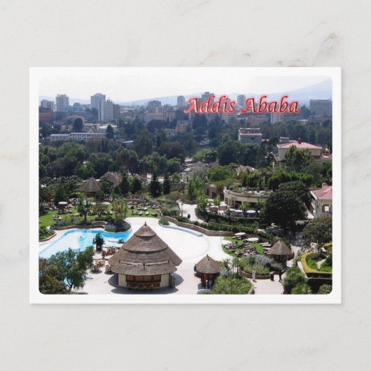 Ethiopië - Addis Abeba - Briefkaart (Voorkant)