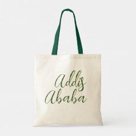 Ethiopië Addis Abeba Eenvoudig ontwerp Tote Bag