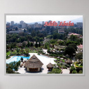 Ethiopië - Addis Abeba - Poster