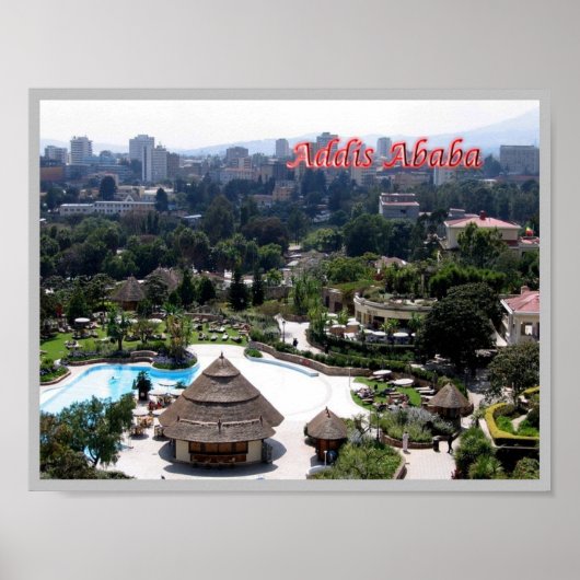 Ethiopië - Addis Abeba - Poster (Voorkant)