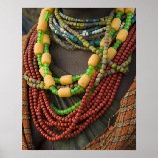 Ethiopië: benedenloop van het stroomgebied van de  poster (Voorkant)