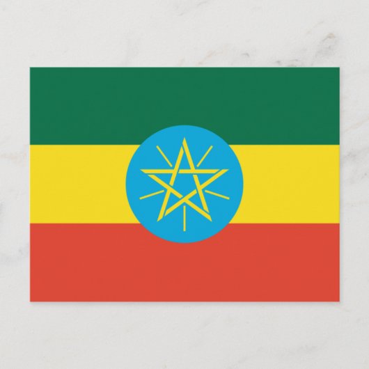 ethiopie briefkaart (Voorkant)
