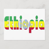 Ethiopië Briefkaart (Voorkant)
