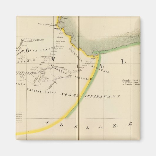 Ethiopië, Djibouti 33 Magneet (Voorkant)