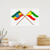 Ethiopië en de Somalische kruisvloed Poster (Keuken)