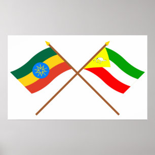 Ethiopië en de Somalische kruisvloed Poster