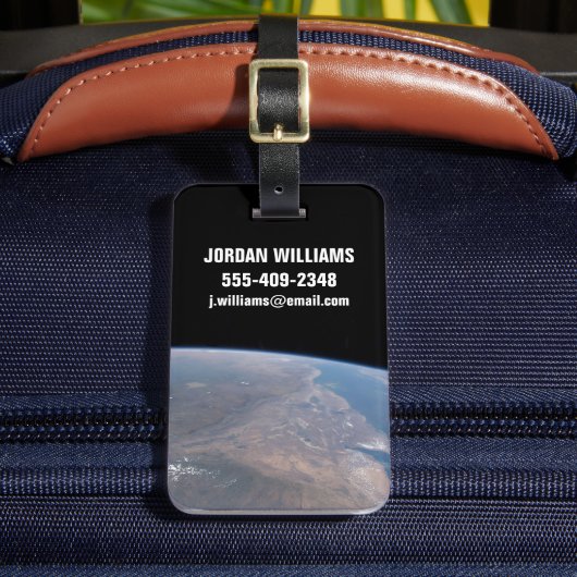 Ethiopië en een deel van het Rode Zee Bagagelabel (Voorkant Insitu 2)