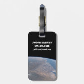 Ethiopië en een deel van het Rode Zee Bagagelabel (Achterkant verticaal)