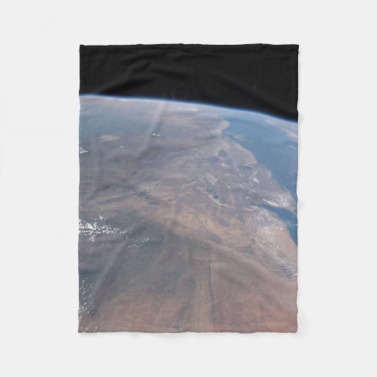 Ethiopië en een deel van het Rode Zee Fleece Deken (Voorkant)