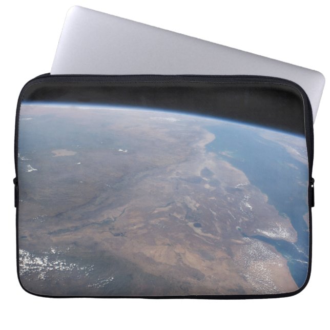 Ethiopië en een deel van het Rode Zee Laptop Sleeve (Voorkant)