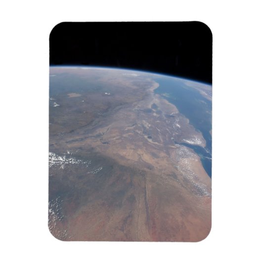 Ethiopië en een deel van het Rode Zee Magneet (Verticaal)