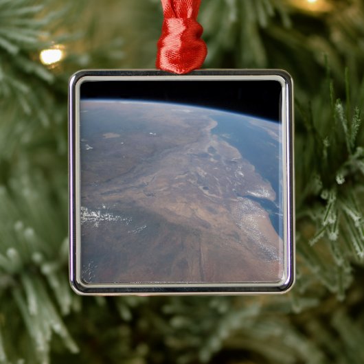 Ethiopië en een deel van het Rode Zee Metalen Ornament (Boom)