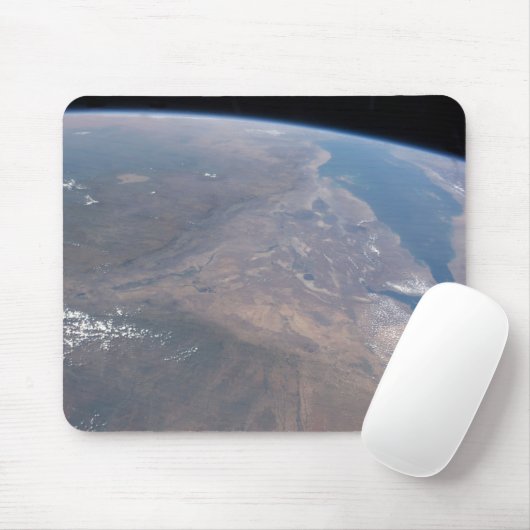 Ethiopië en een deel van het Rode Zee Muismat (Met muis)