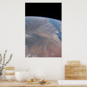 Ethiopië en een deel van het Rode Zee Poster (Keuken)