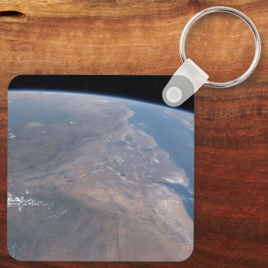 Ethiopië en een deel van het Rode Zee Sleutelhanger (Achterkant)