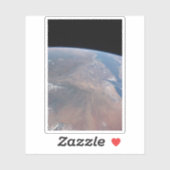 Ethiopië en een deel van het Rode Zee Sticker (Vel)